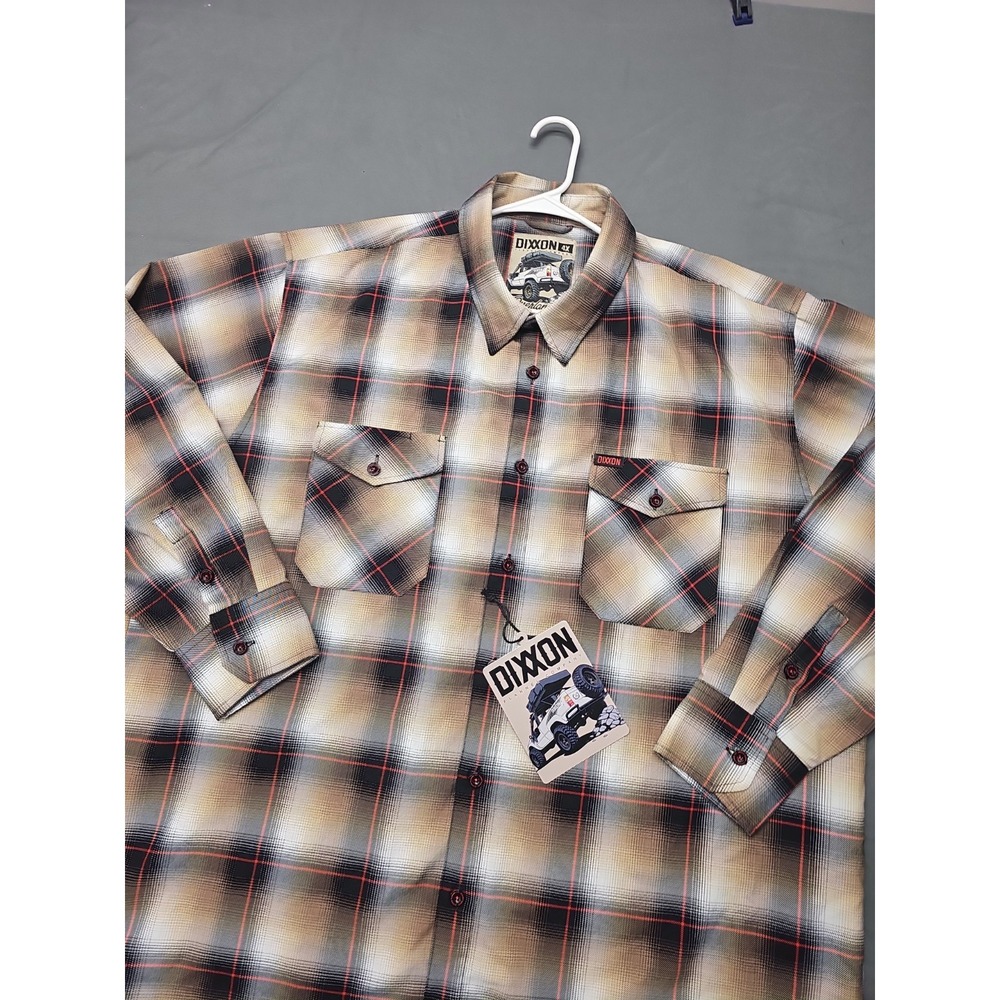 Dixxon Flannel Overlander "Mens Size 4X" Long Sleeve